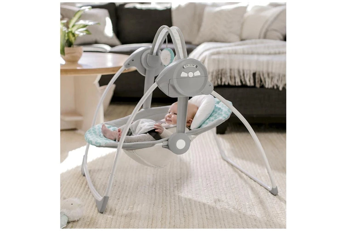 Ingenuity Ity 72cm Swingity Portable/Foldable Swing Cradle Seat Baby 0m+ Goji