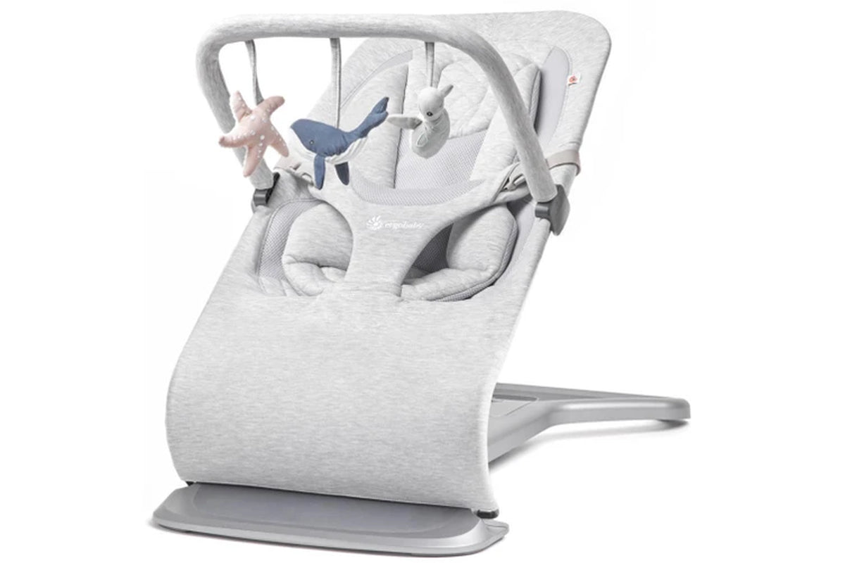 Ergobaby Evolve 3 in 1 Bouncer - Light Grey