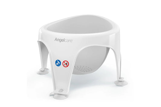 Anglecare Baby Infant Newborn Bathing Safety Support Ring Seat Chair Grey