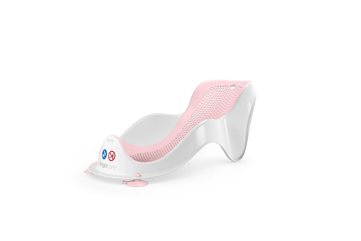 Angelcare Baby Infant Newborn Bath Shower Safety Support Cradle Seat Pink