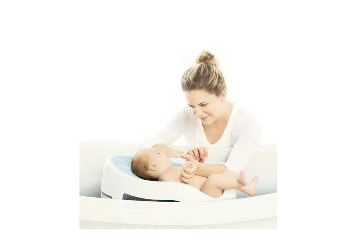 Angelcare Bath Support Baby Infant 0-6m Safety Newborn Bathing Seat Light Aqua