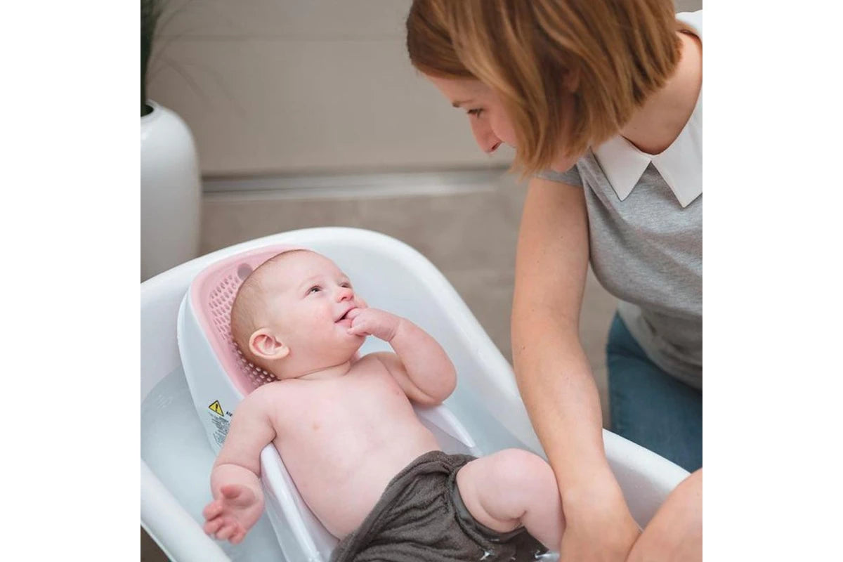 Anglecare Baby Infant Newborn Bathing Fitted Safety Support Seat Chair Grey