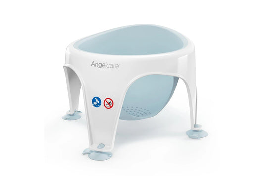 Anglecare Baby Infant Newborn Bathing Safety Support Ring Seat Chair Light Aqua