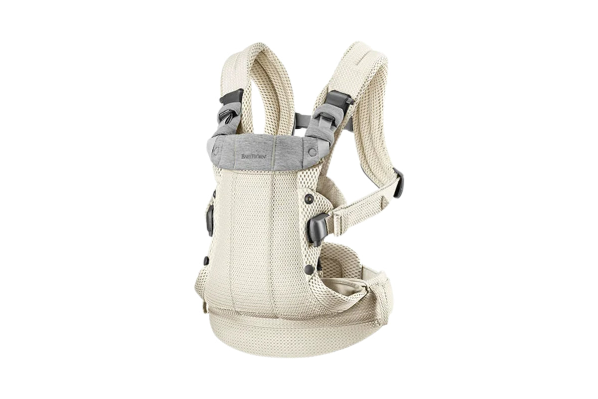 Baby Carrier Backpack Ergonomic Breathable Design Harmony Beige