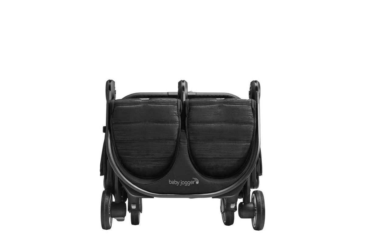 Baby Jogger City Tour 2 Double Pitch Baby Compact Travel Stroller Pram Black