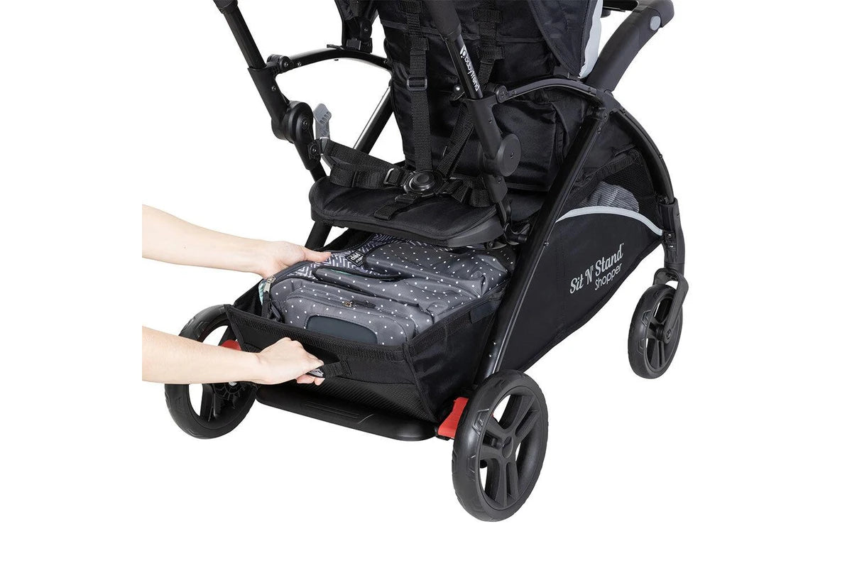 Baby Trend Sit N Stand Shopper Stroller/Pram w/Canopy Kids/Baby/Toddler Moondust