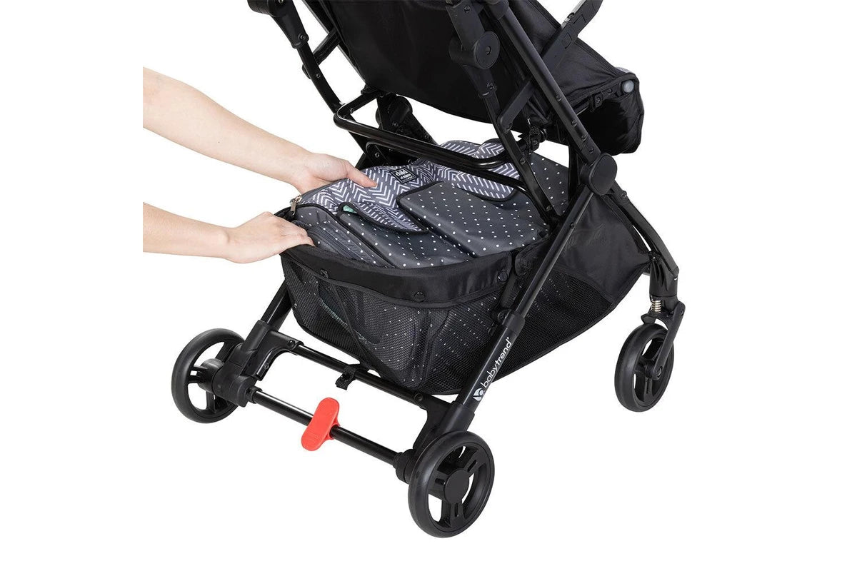 Baby Trend Tango Mini Travel Stroller/Pram UPF50+ Evening Grey Kids/Baby/Toddler