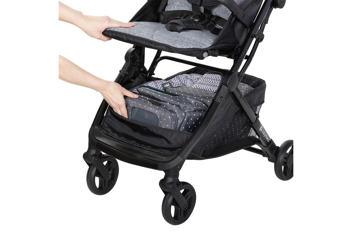 Baby Trend Tango Mini Travel Stroller/Pram UPF50+ Evening Grey Kids/Baby/Toddler