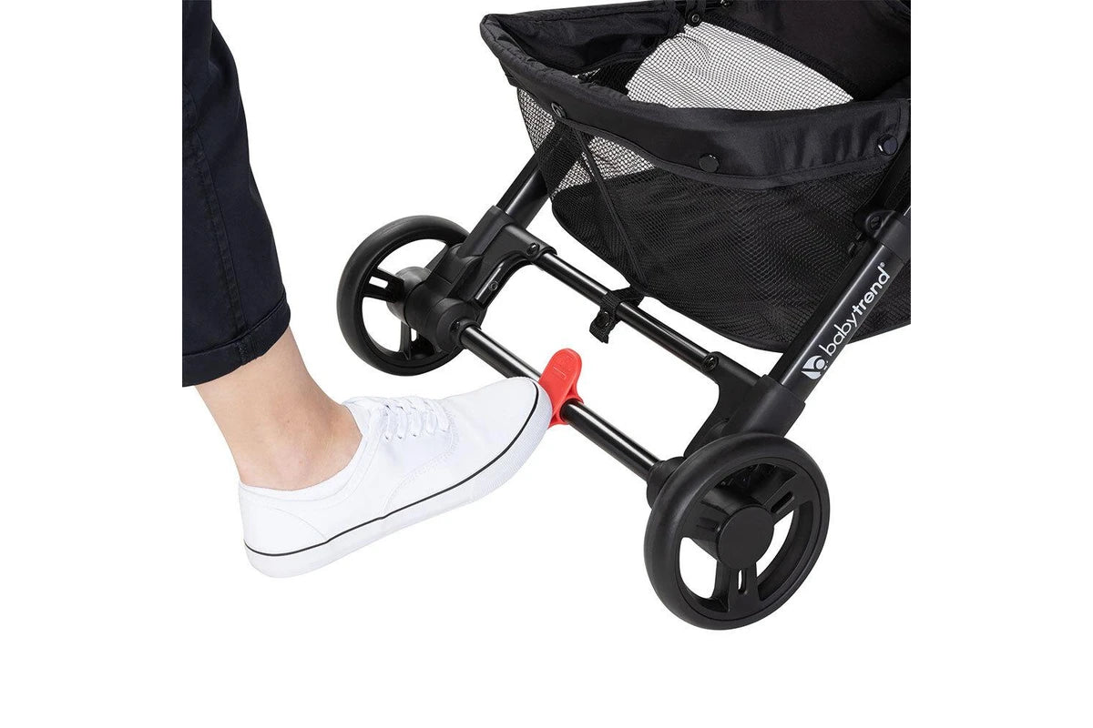 Baby Trend Tango Mini Travel Stroller/Pram UPF50+ Evening Grey Kids/Baby/Toddler