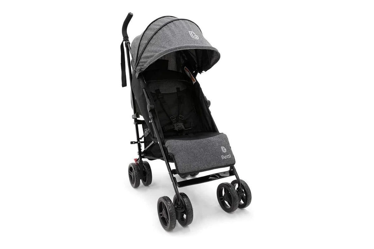 Betti Baby/Infant Lightweight Folding Travel Stroller/Pram Gran Charcoal Grey