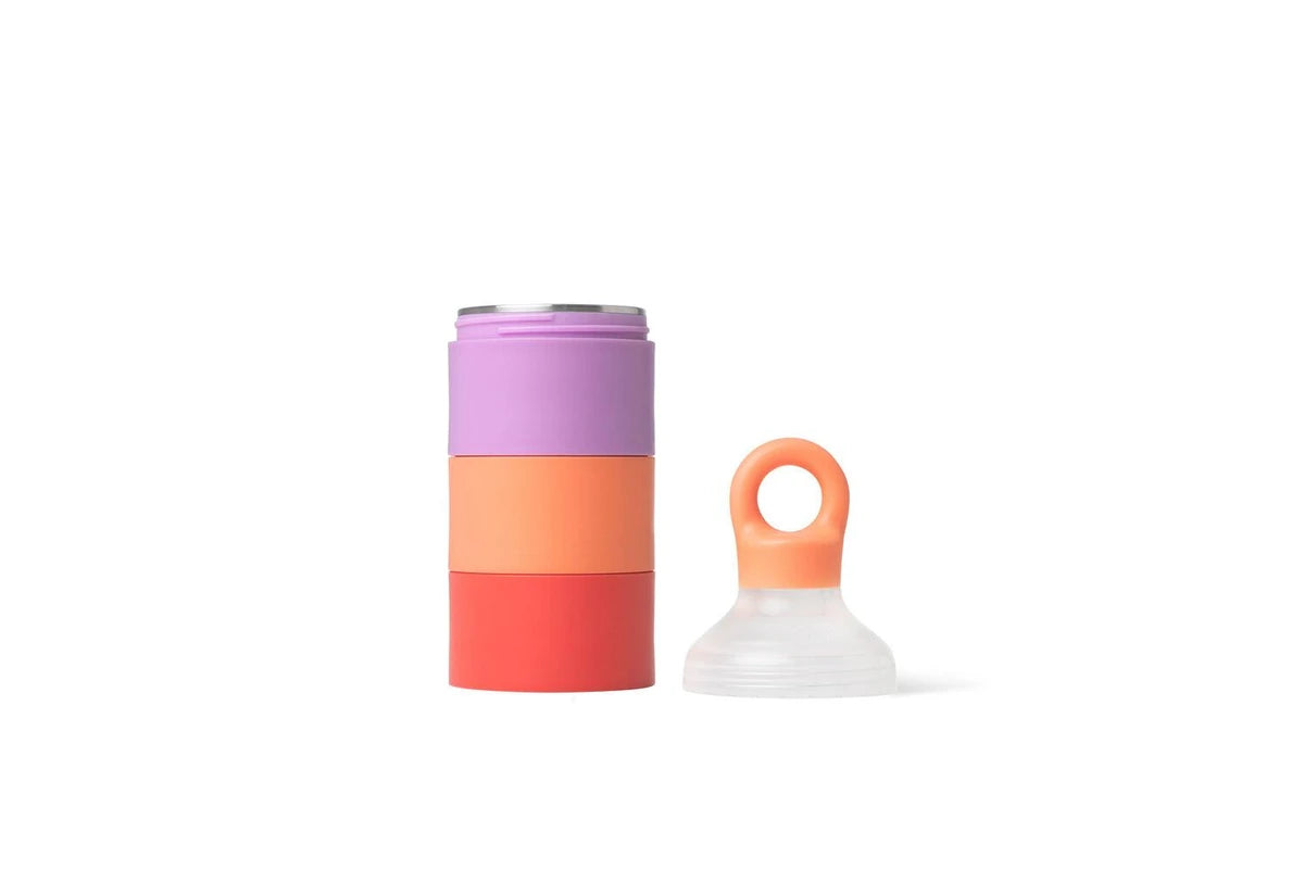 Boon Triful Stainless Steel Insulated Baby Formula Container 8oz Pink