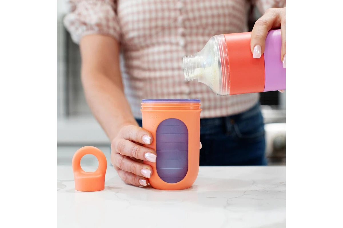 Boon Triful Stainless Steel Insulated Baby Formula Container 8oz Pink