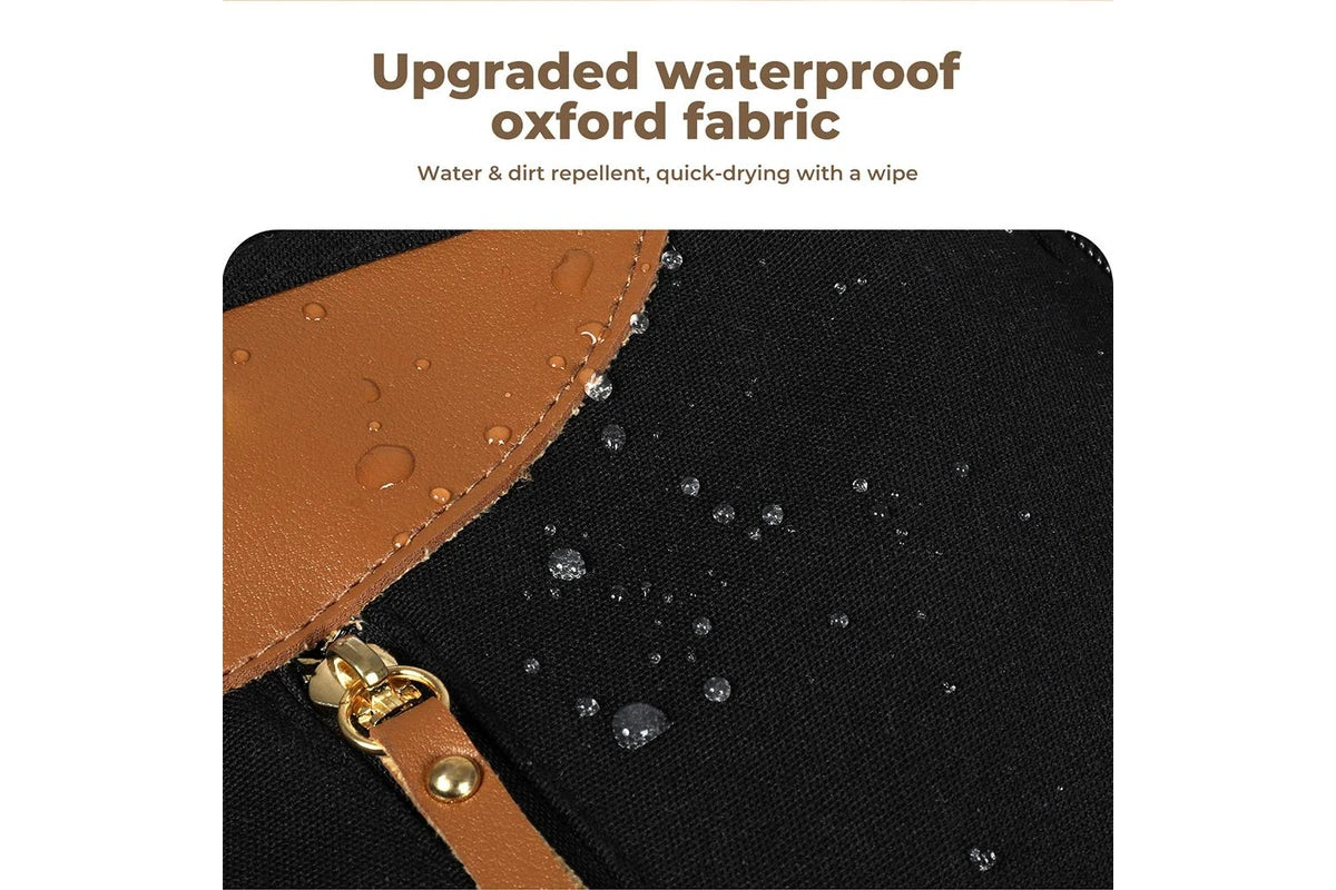 Bopeep Nappy Changing Bag Mummy Backpack Baby Diaper Bag Travel Waterproof Black