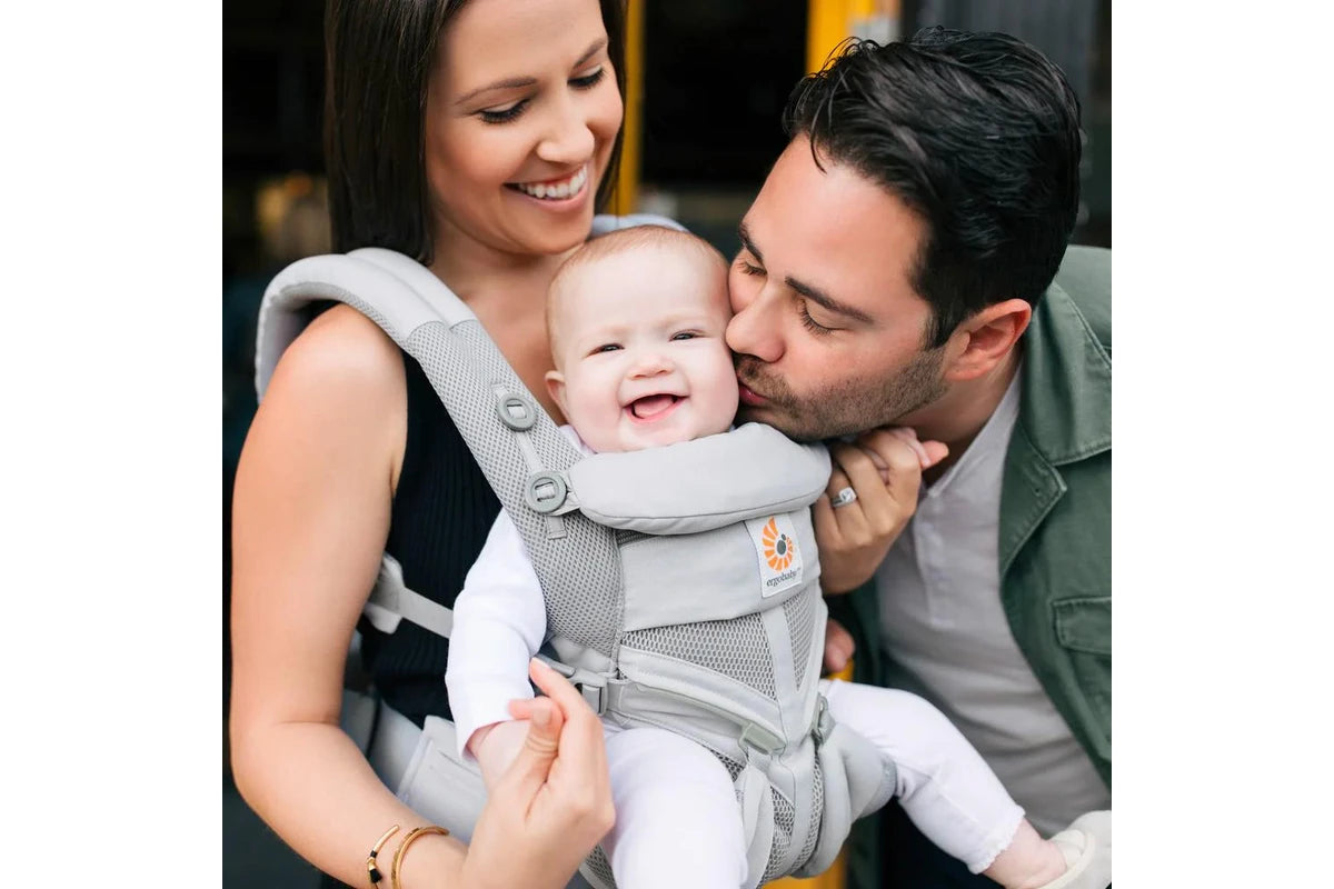 Ergobaby Omni Classic Cool Air Mesh Baby Carrier Pearl Grey