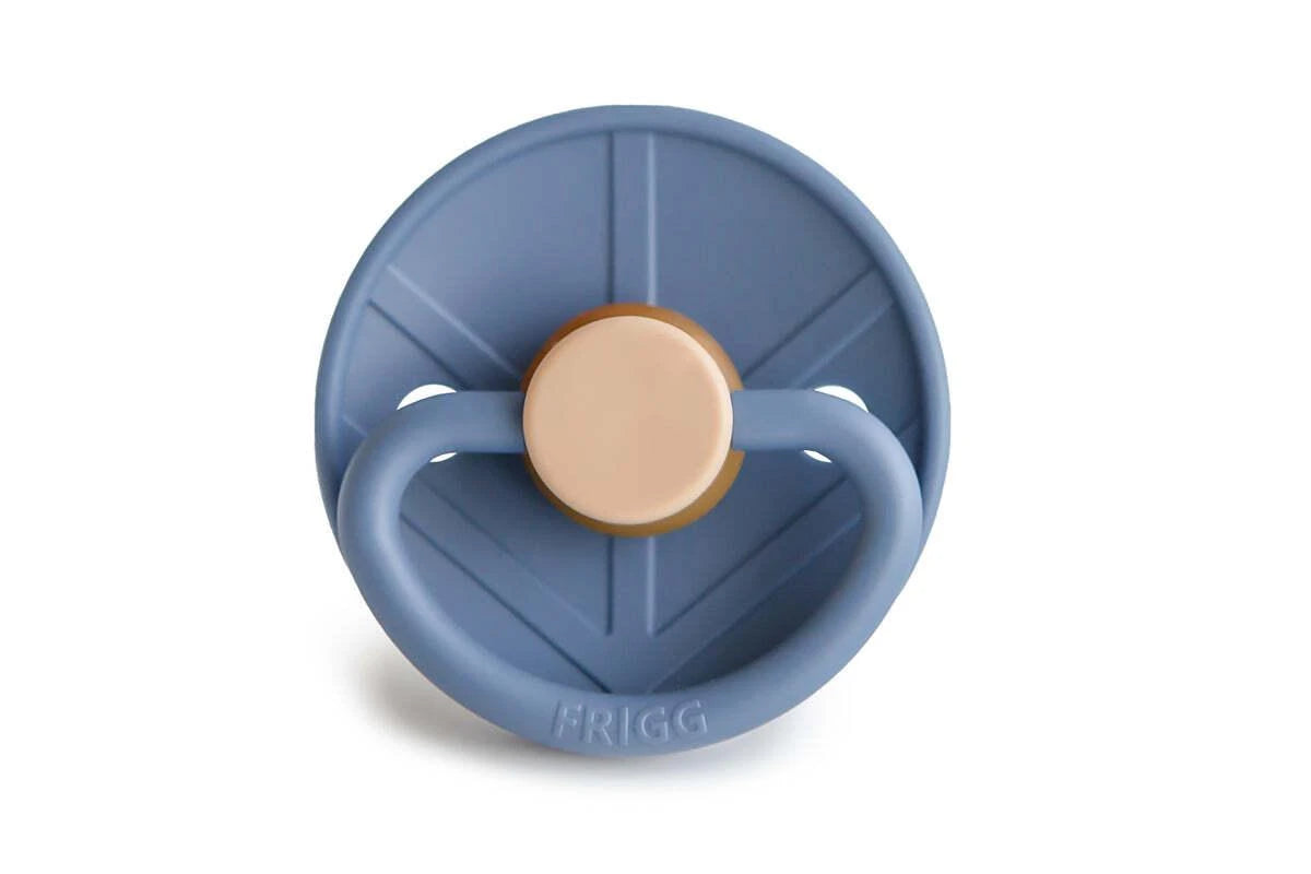 Frigg Little Viking Natural Rubber Latex Pacifier 2 Pack - Harald/Bjorn (6-18 months)
