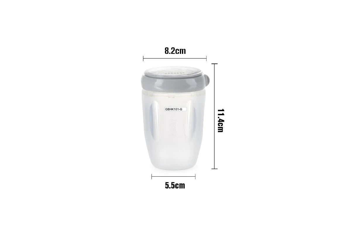 Haakaa Silicone Storage Container - Grey (250ml)