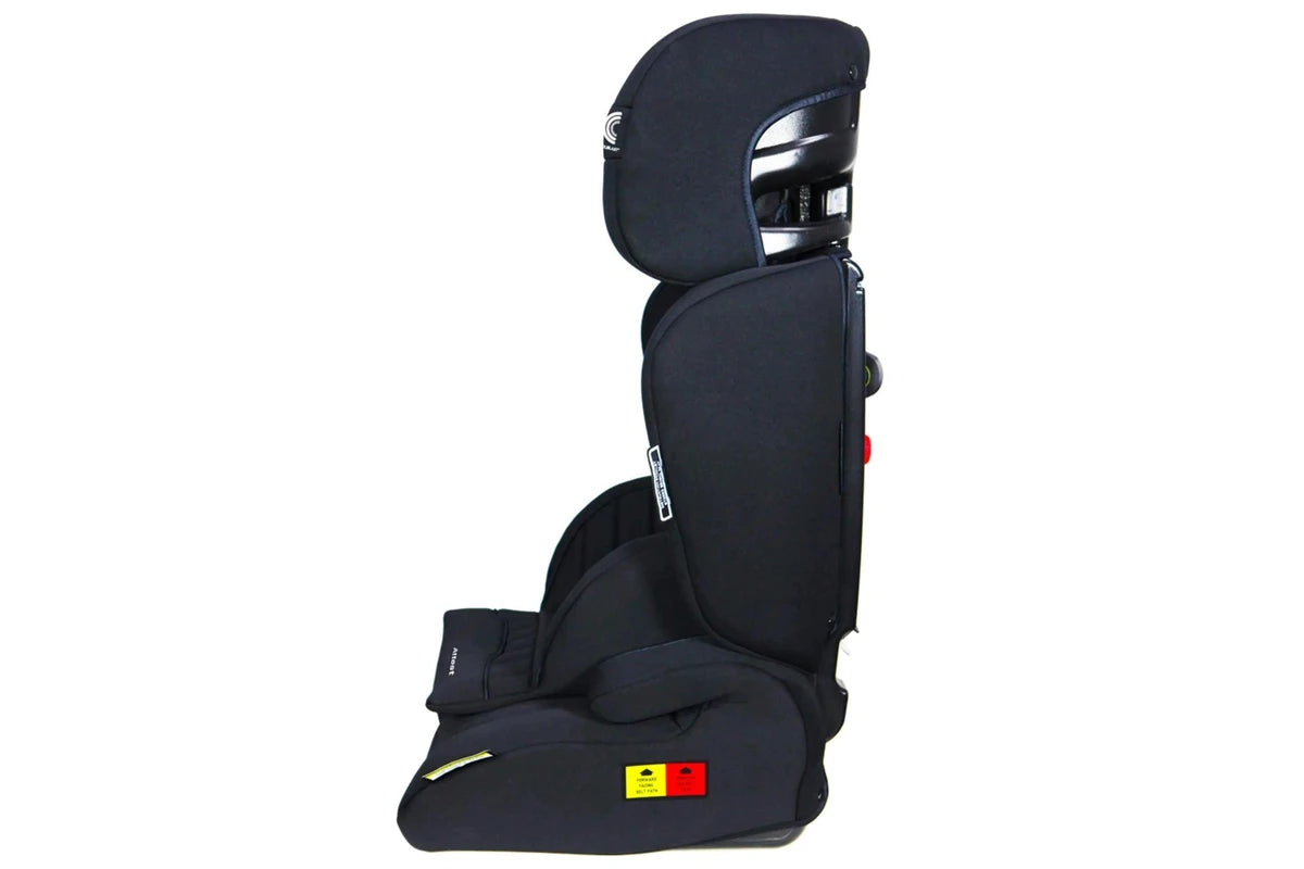 InfaSecure Attest Quantum Pro Black Convertible Booster Seat
