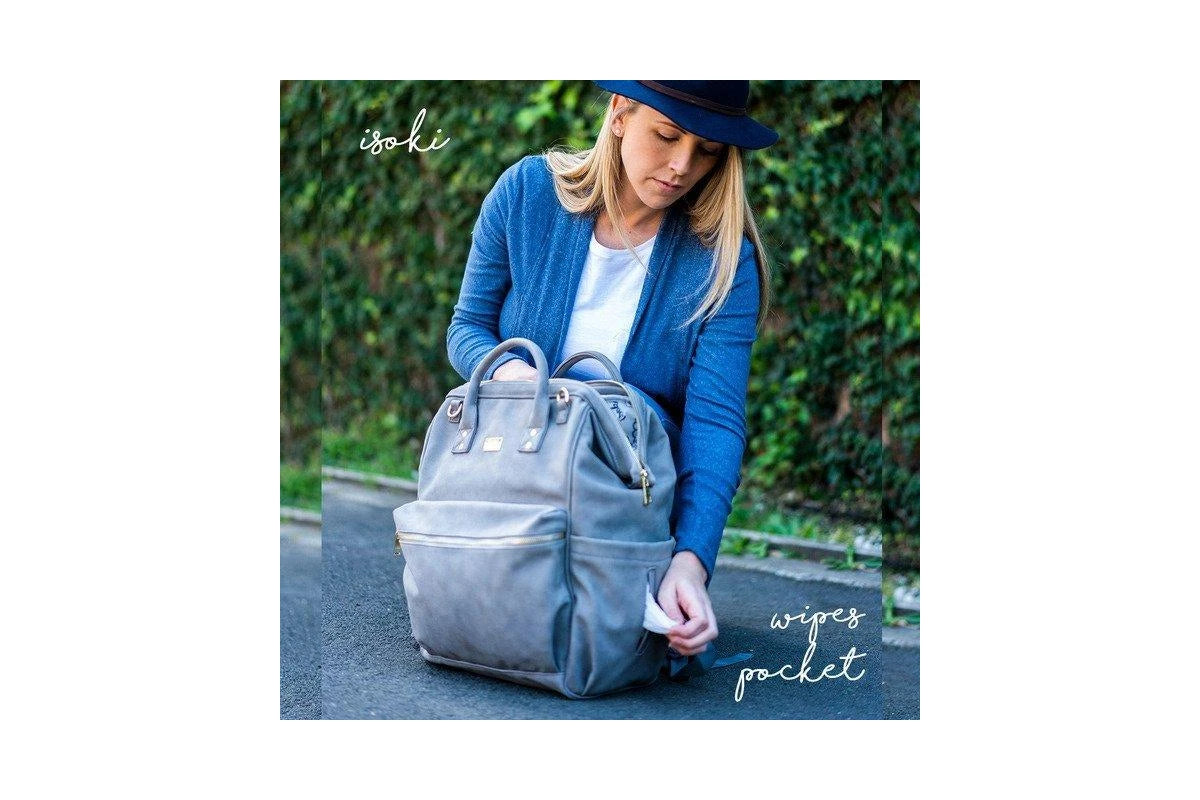 Isoki Byron Backpack - Stone
