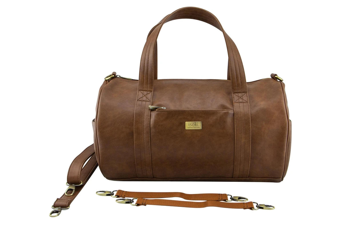 Isoki Kingston Duffle Bag - Redwood