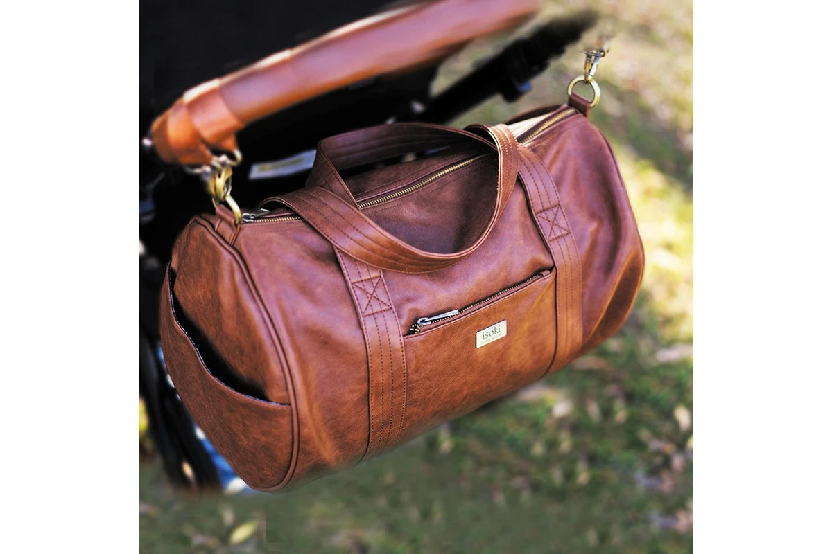 Isoki Kingston Duffle Bag - Redwood
