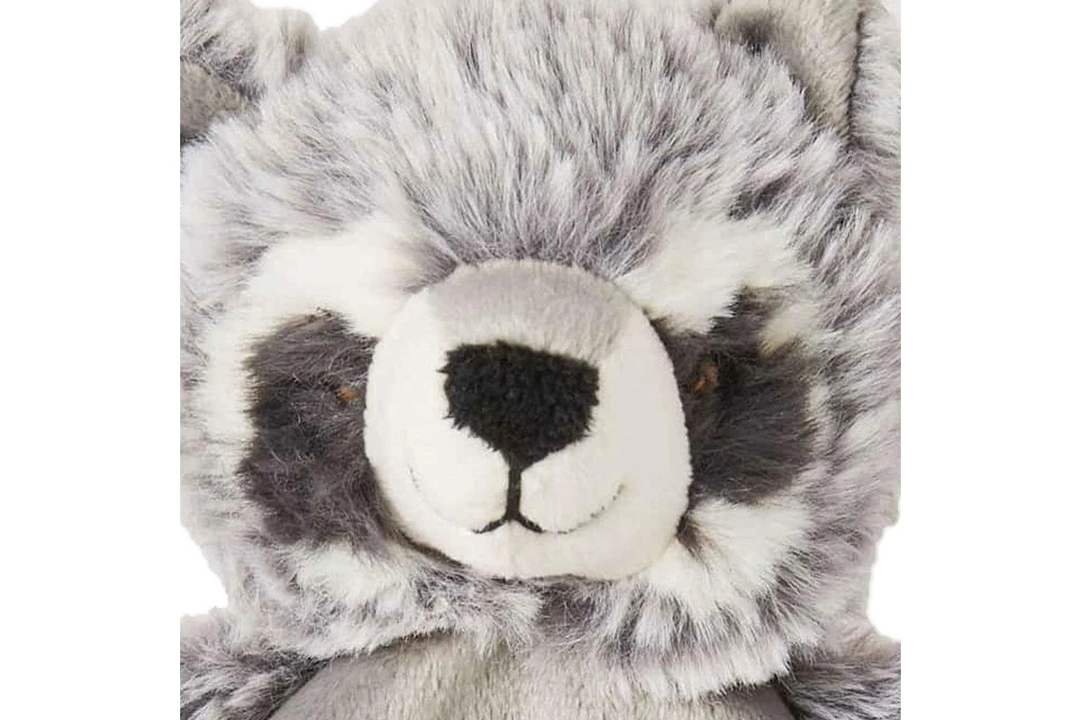 Jiggle & Giggle 34cm Rupert Racoon Comforter w Soft Plush Baby Toddler 0m+ Grey