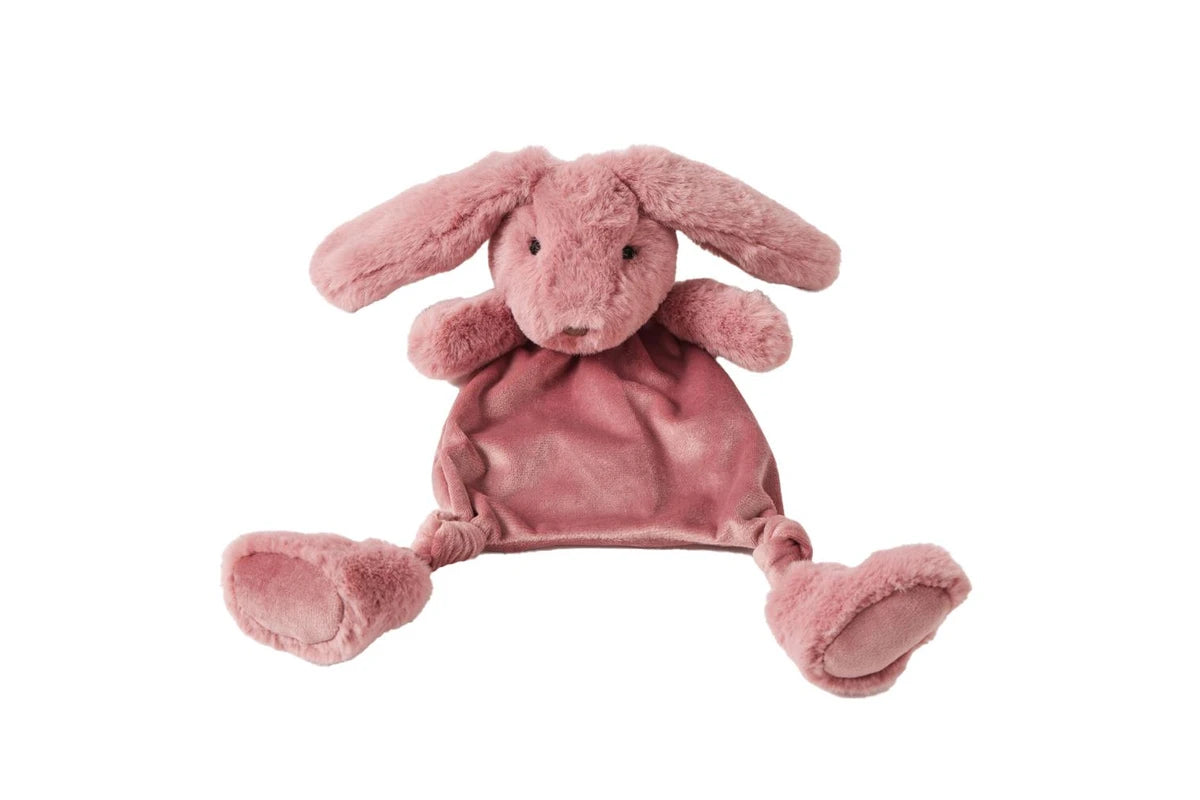 Jiggle & Giggle Bunny Comforter Baby Infant Soft Cuddle Toy Raspberry 0m+