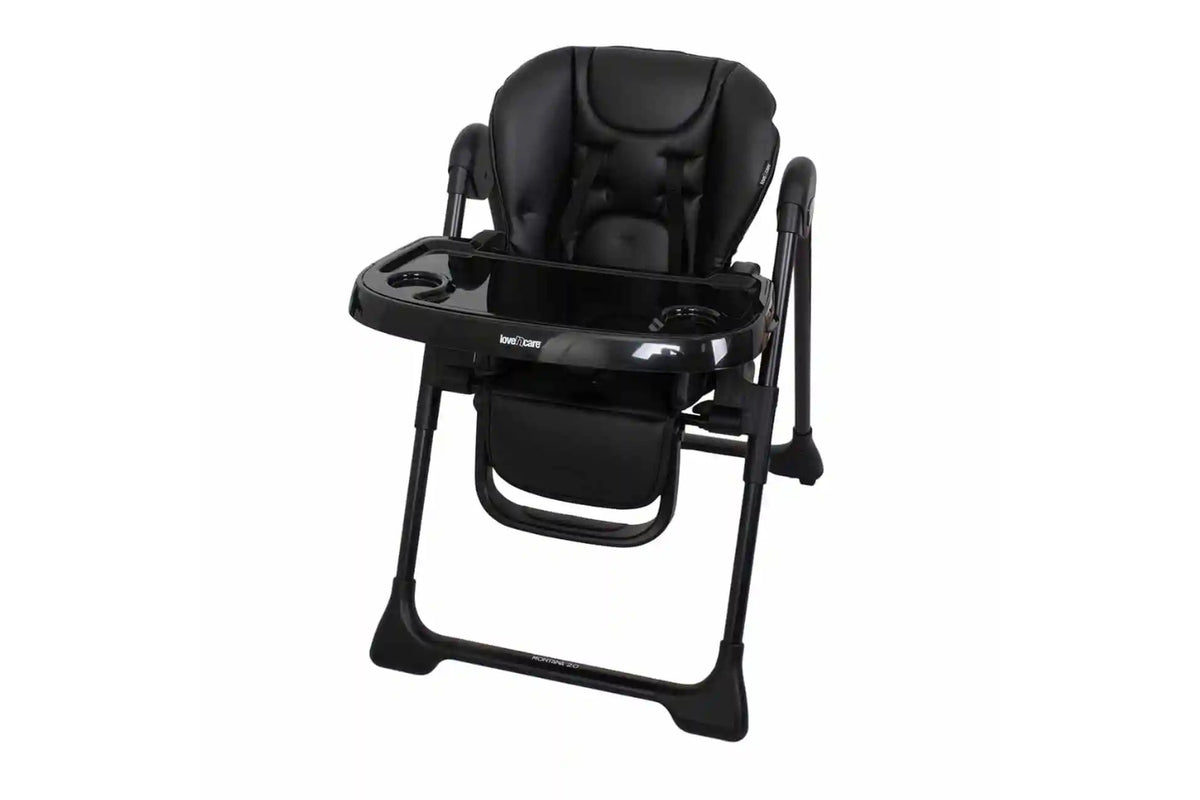 Love N Care Deluxe Montana High Chair 2.0 - Black