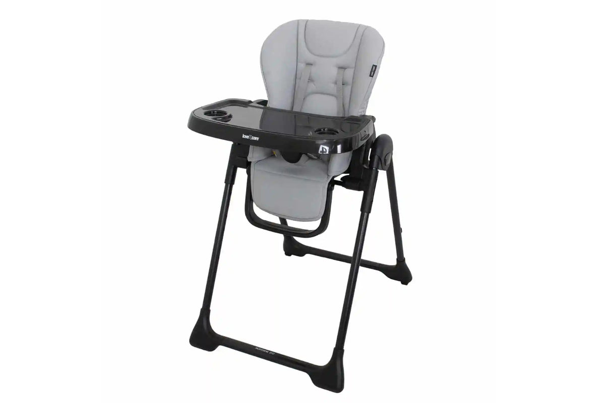Love N Care Deluxe Montana High Chair 2.0 - Grey