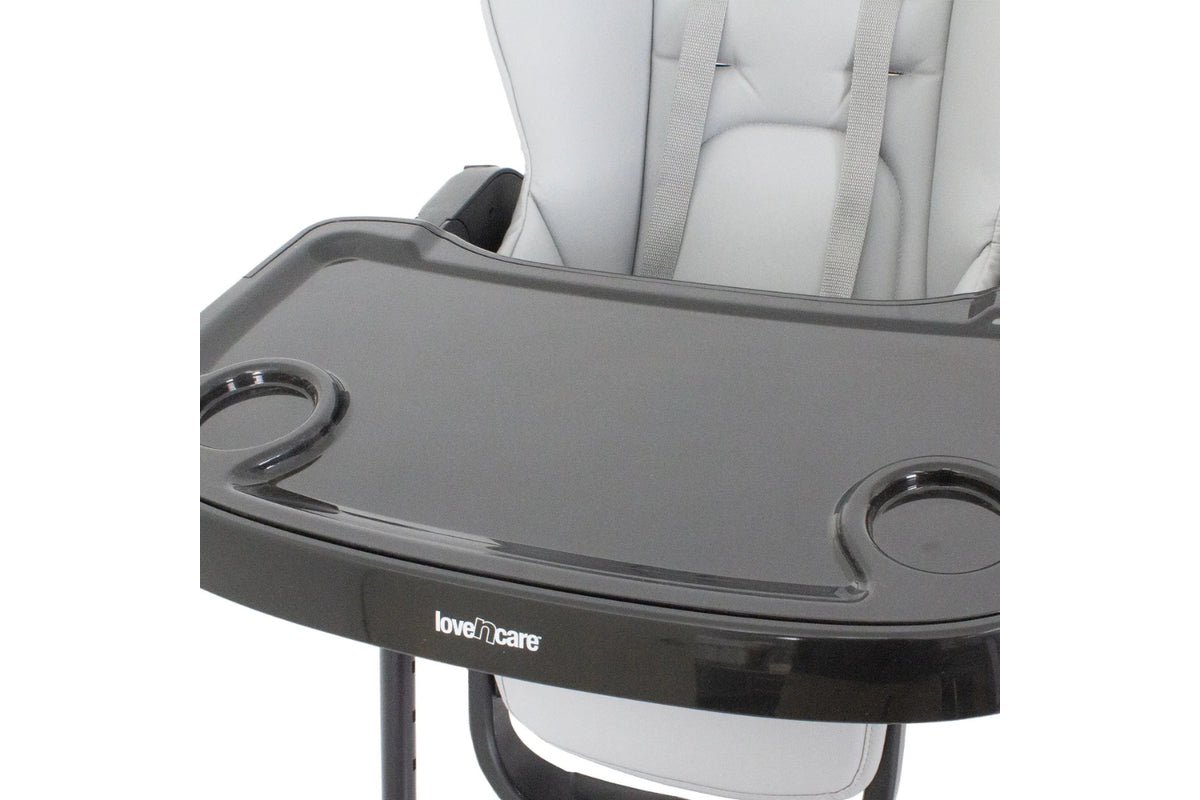 Love N Care Deluxe Montana High Chair 2.0 - Grey