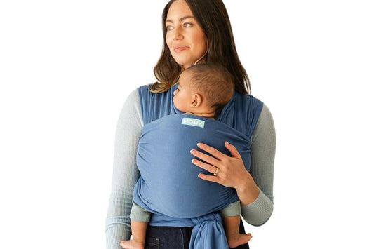 Moby Classic Wrap Ocean 100% Cotton Soft Baby/Newborn Sling Carrier Blue