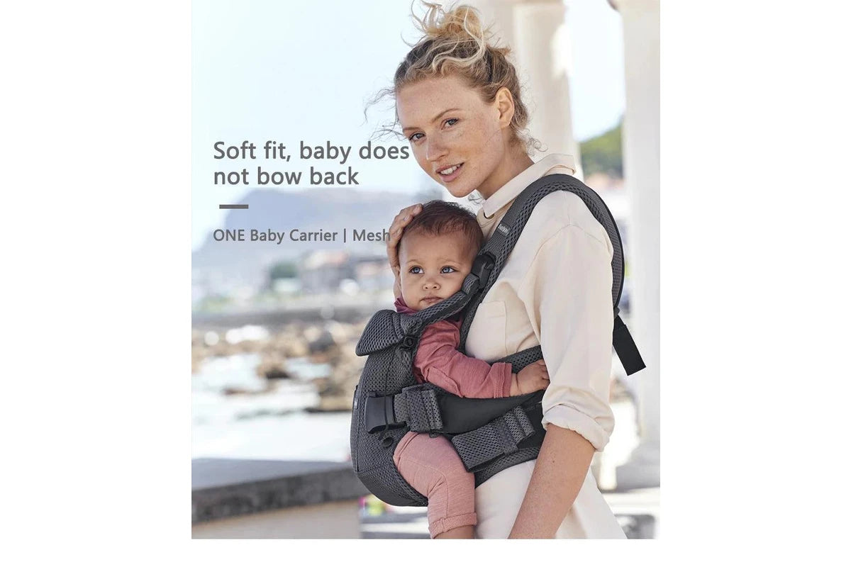 Multifunction Baby Carrier Backpack Ergonomic Support Harmony Black