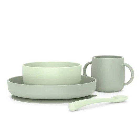 SUAVINEX - Silicone Feeding Set - 2 COLOURS