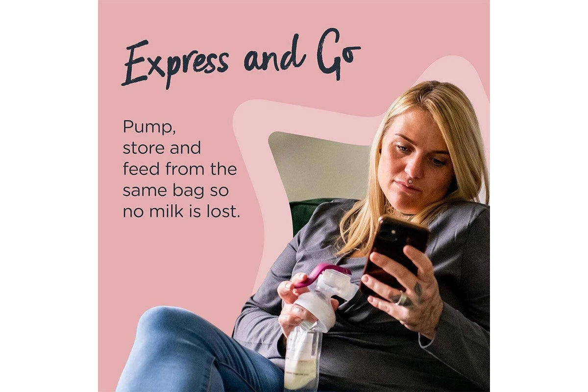 Tommee Tippee Breast Milk Teats Holder Pouch Starter Set w Sterilised Pouches