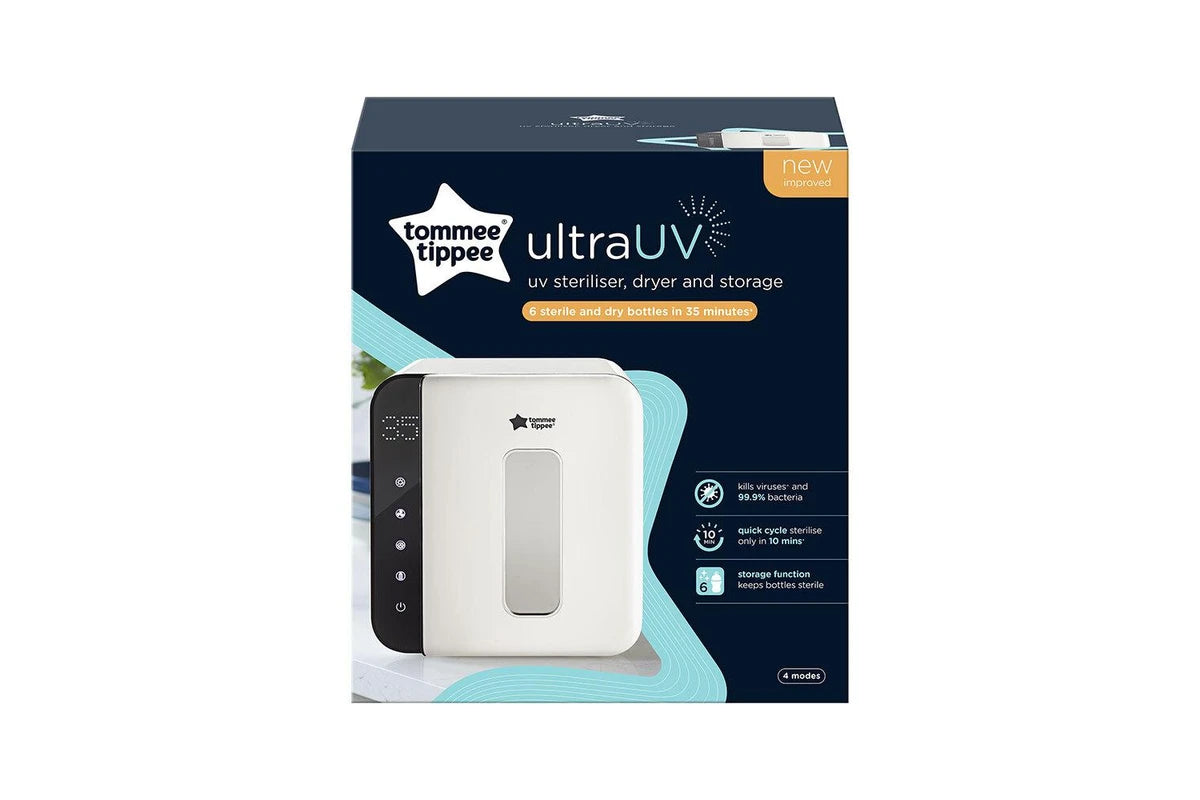 Tommee Tippee Ultra UV For Baby Bottle Accessory Steriliser Dryer And Storage