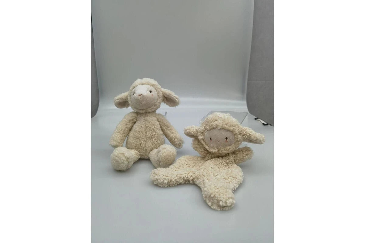 Urban Sheep Stuffed Animal Plush Baby Soft Toy 25cm Beige/White