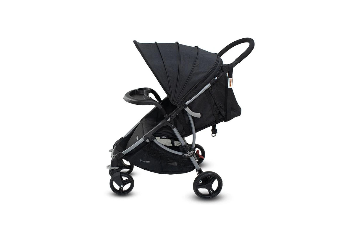 Vee Bee Dash Stroller Super-Lightweight 7.6kg 5 Position Hood Snack Tray