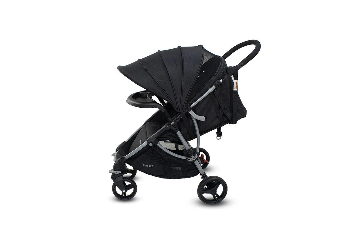 Vee Bee Dash Stroller Super-Lightweight 7.6kg 5 Position Hood Snack Tray