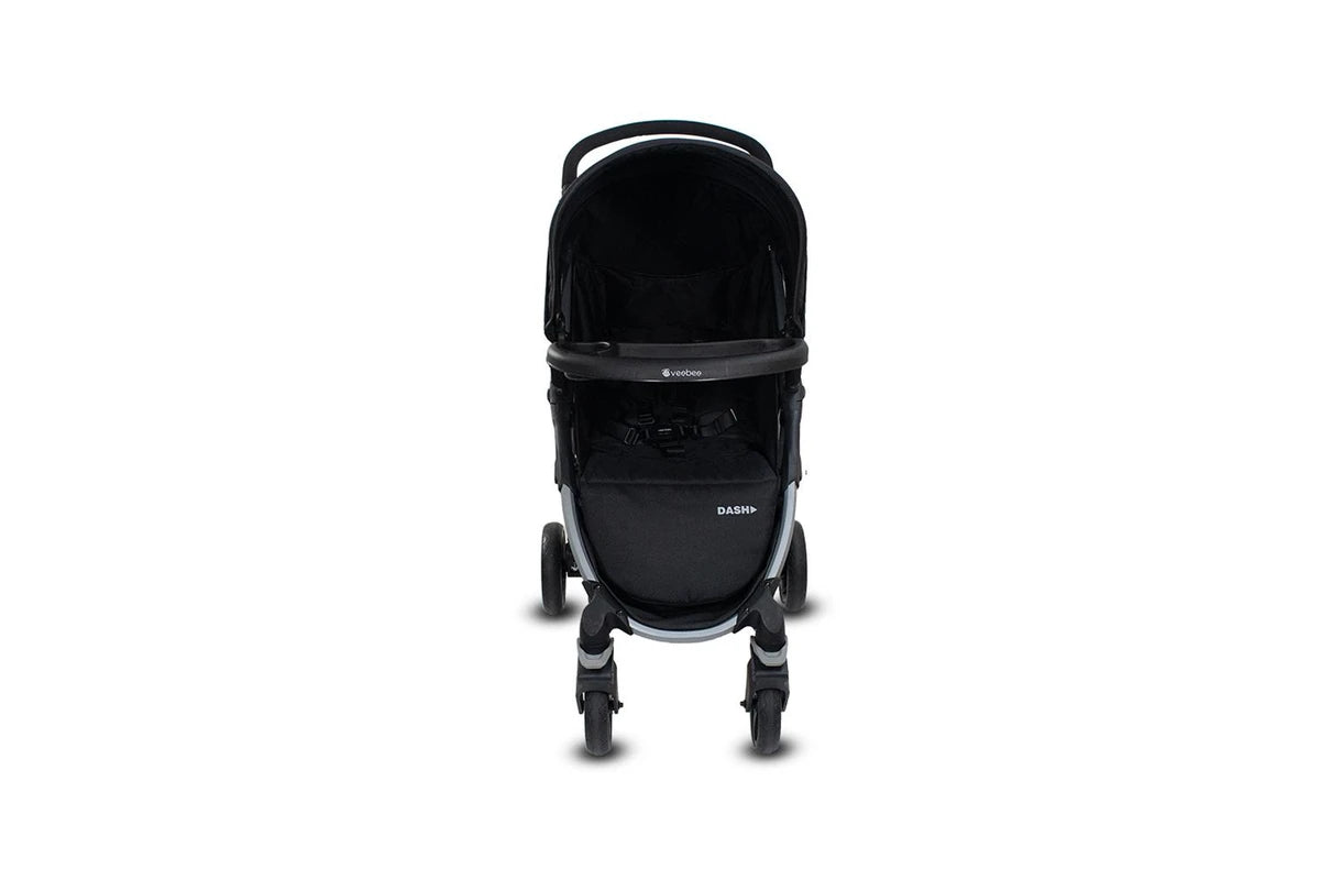 Vee Bee Dash Stroller Super-Lightweight 7.6kg 5 Position Hood Snack Tray