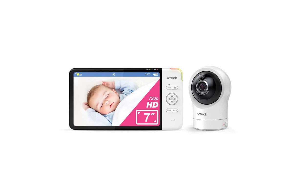 VTech 7 Inch Smart HD Pan & Tilt Video Baby Monitor With Remote Access 720p