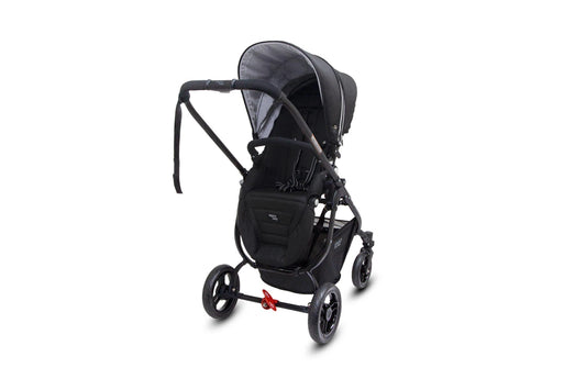 Valco Snap Ultra P Pram Stroller Foldable Ergo-Pivot Seat for Baby Infant Black