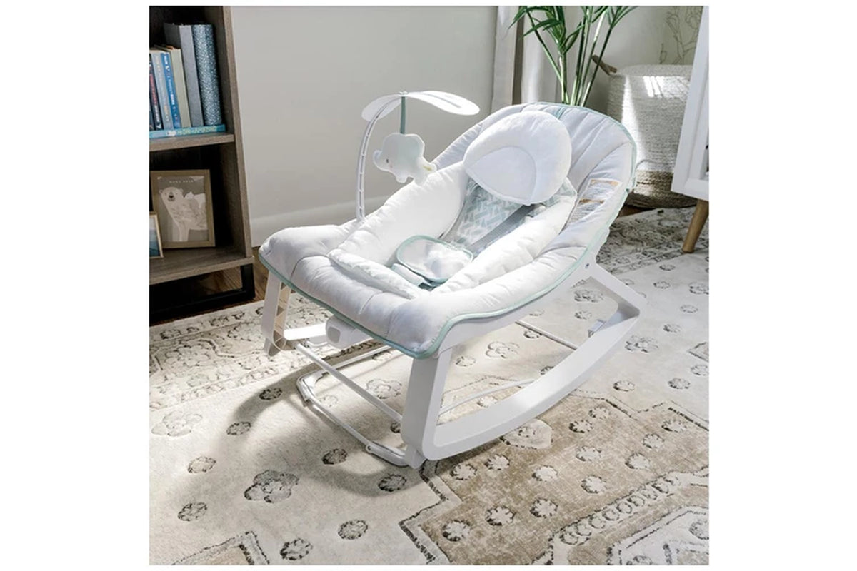 Ingenuity Keep Cozy 3-in-1 65cm Baby Grow w/ Me Bounce/Rocker Seat 0m+ Weaver