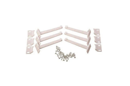 18x Dreambaby Self-Locking Cabinet Drawer Baby Children Safety Catches White