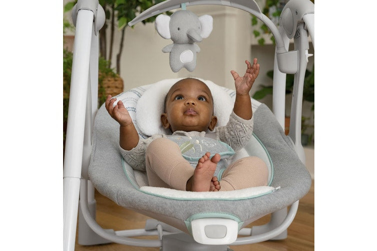 Ingenuity Power Adapt Convert Me Swing 2 Seat - Swell