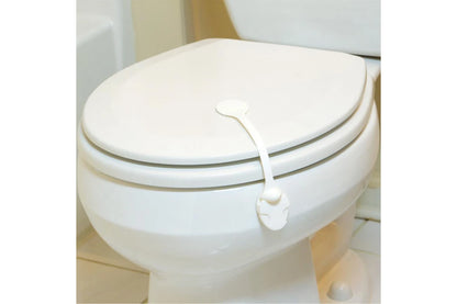 2x Dreambaby Bathroom Safety Baby Toddler Child Toilet Latch Lock White Adhesive