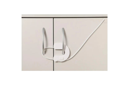3x Dreambaby Safety Protection Flexible Loop Lock Latch For Cabinet Cupboards