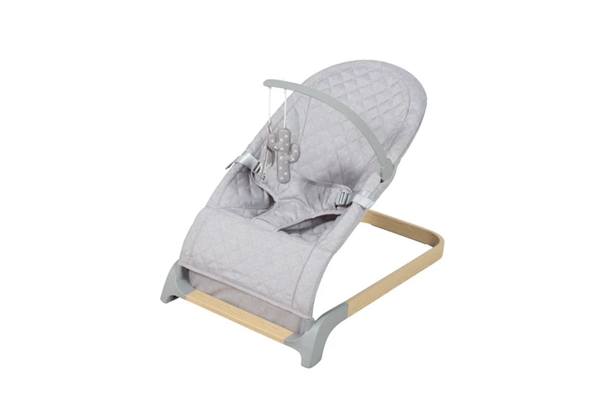 Childcare Comfy Baby Bouncer Newborn Infant Play Time Rocker - Moon Mist
