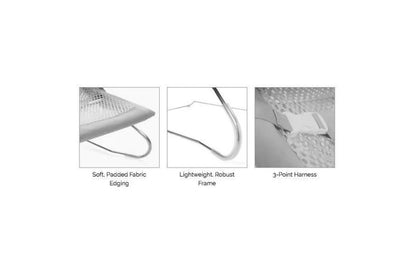 Vee Bee Serenity Black Infant Baby Bouncer Chair Seat Bouncing Rocking Newborn