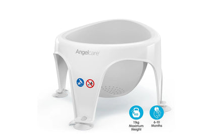 Anglecare Baby Infant Newborn Bathing Safety Support Ring Seat Chair Grey