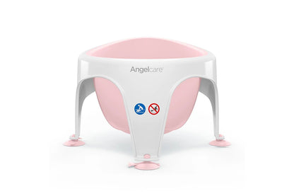 Anglecare Baby Infant Newborn Bathing Safety Support Ring Seat Chair Pink