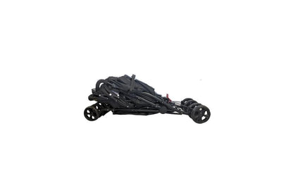 Aussie Baby Vitesse Deux Tandem Stroller - Black